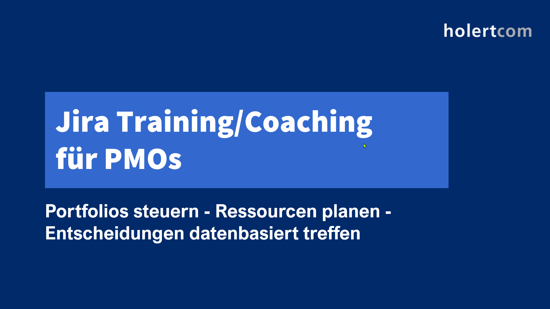 Jira Training PMO 16-9