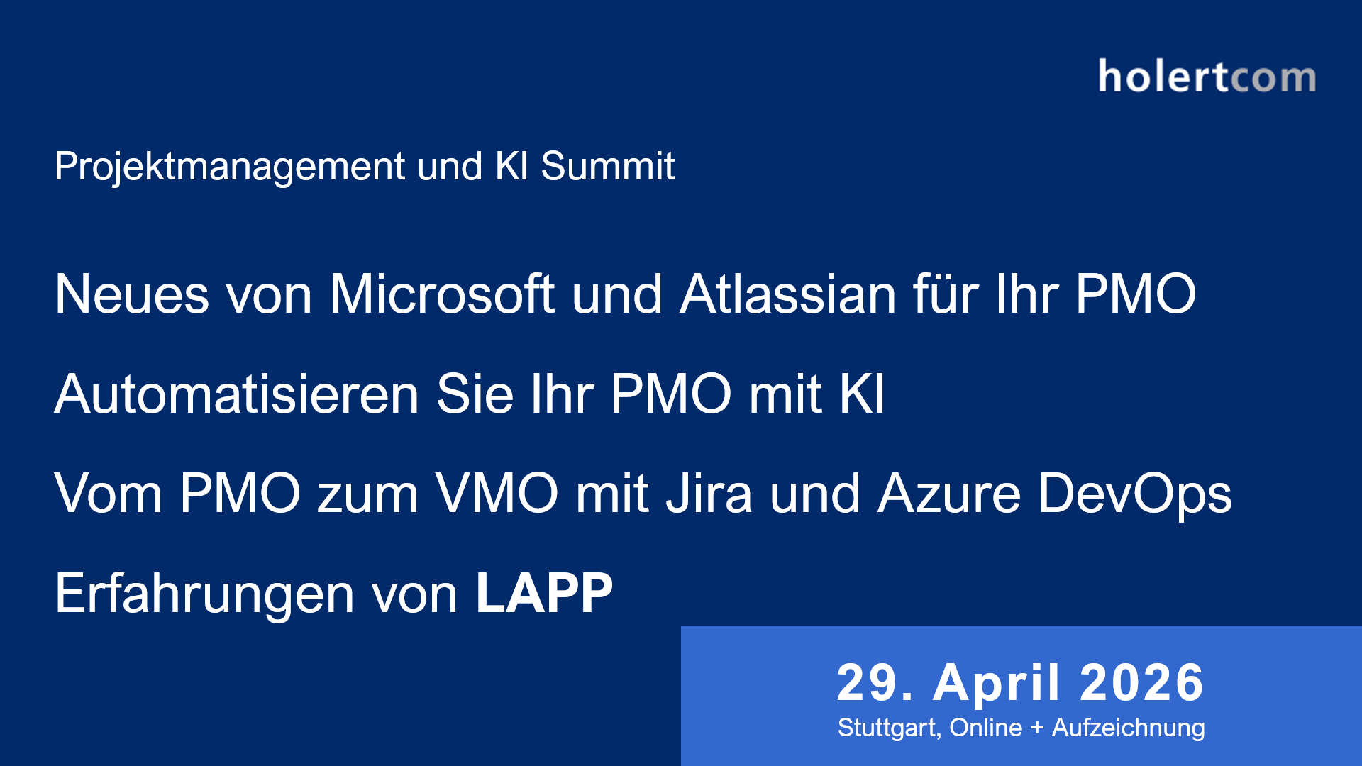 PMO Event LAPP Agenda 16-9