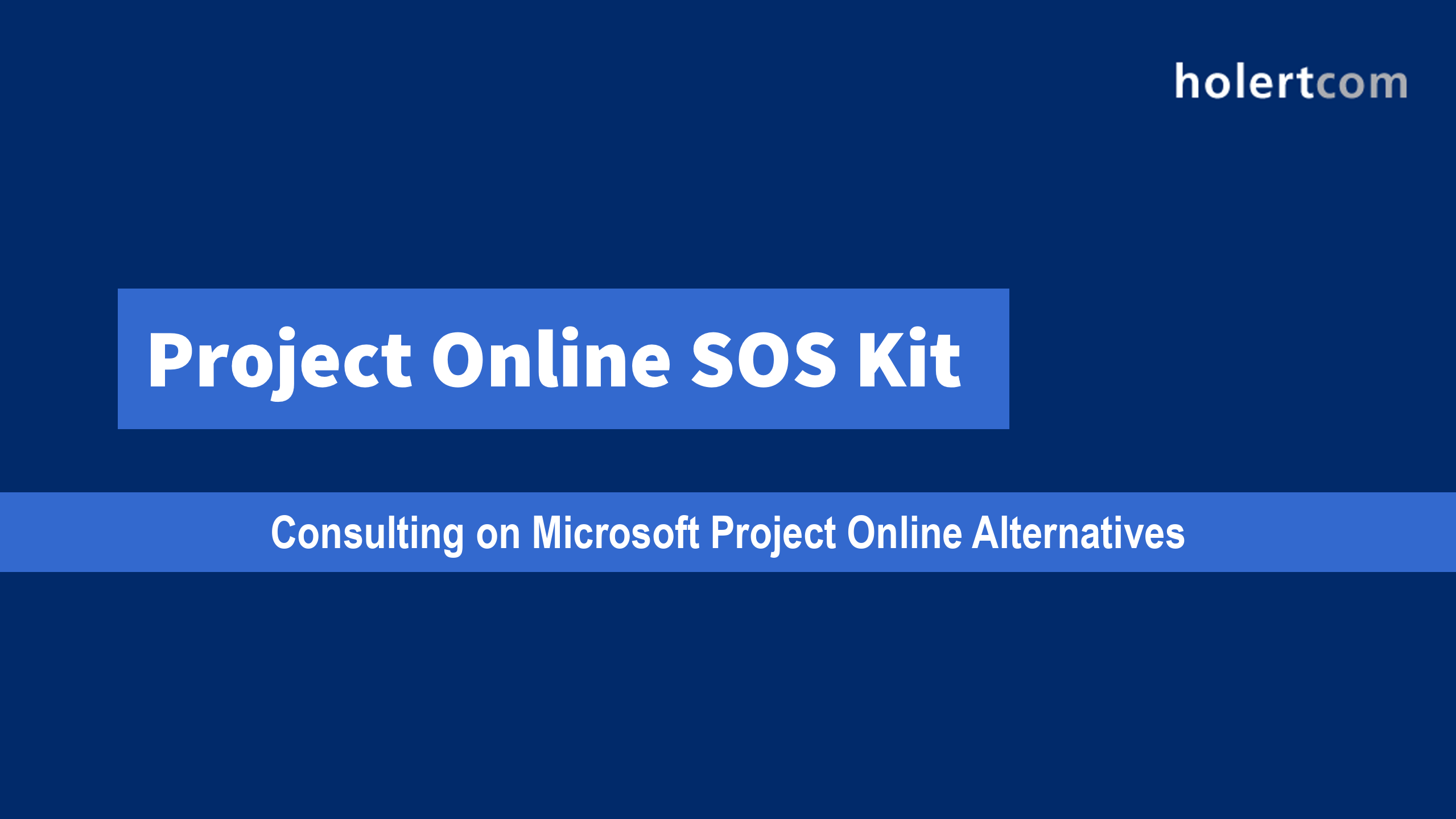 Project Online SOS Kit Hero EN