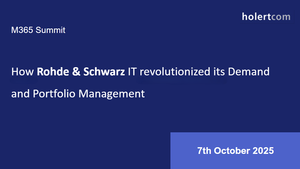 M365 Summit 07.10.2025 Rohde & Schwarz