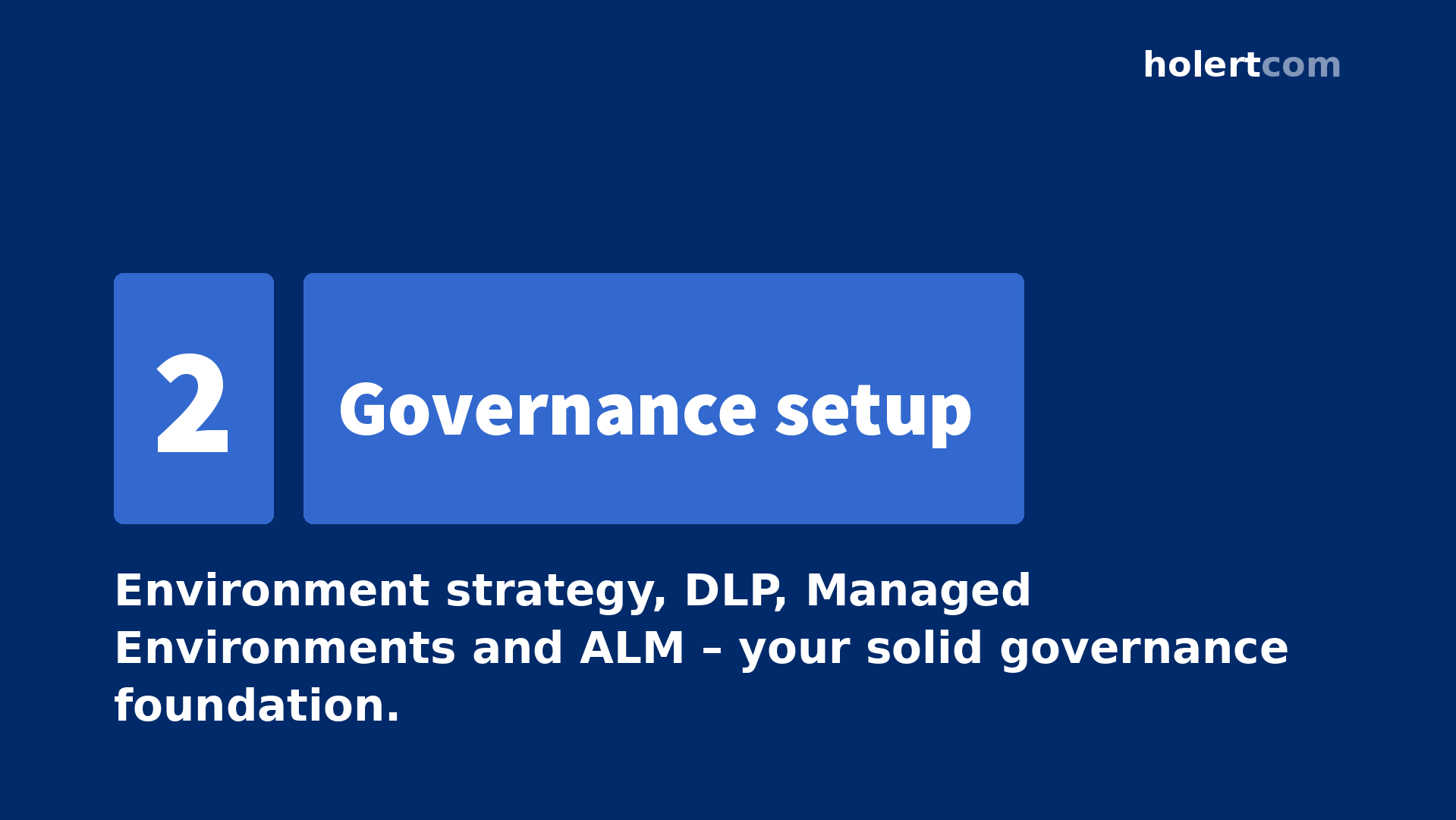 Holert-Power-Apps-PPM-SAP-Integration-Power-Platform-Step-2