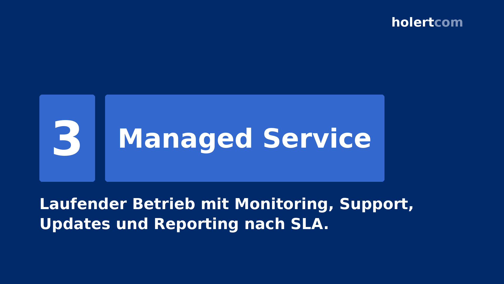 Power BI governance – step 3: managed service