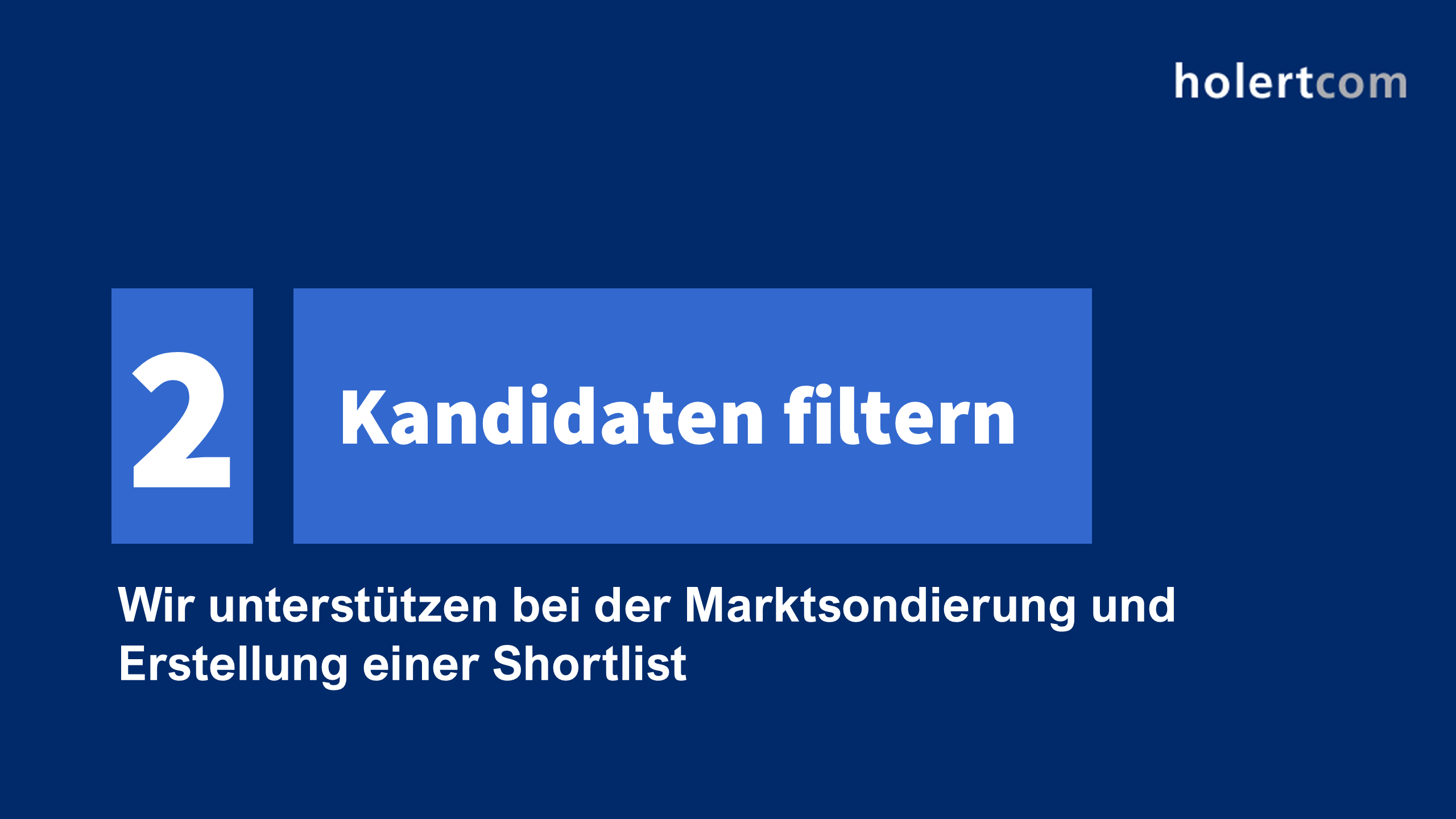 PPM-Software-Auswahl – Schritt 2: Kandidaten filtern