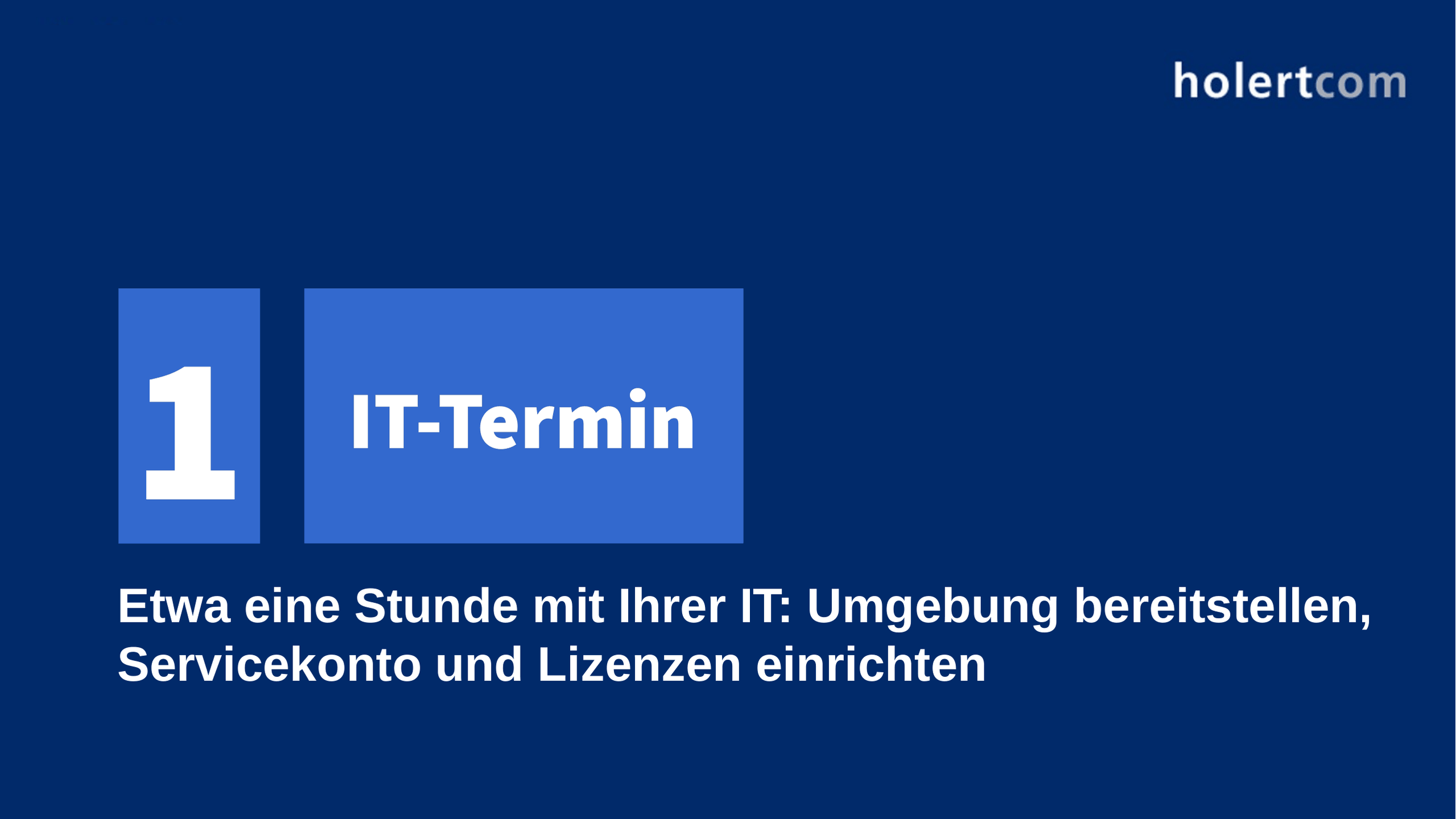 Project Online Last-Minute-Migration – Schritt 1: IT-Termin