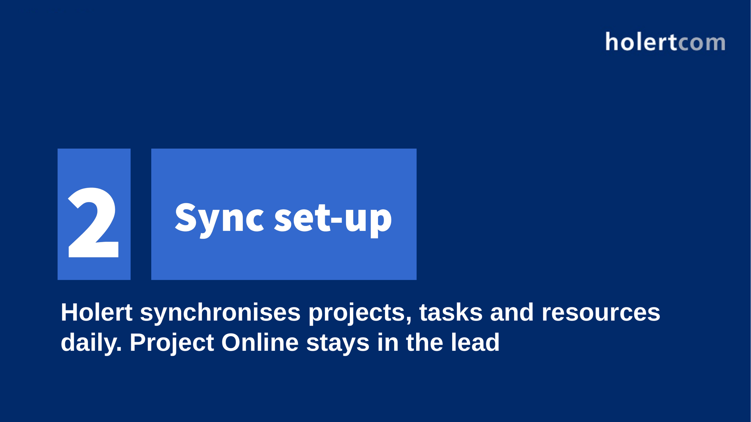 Project Online Last-Minute Migration – Step 2: Sync set-up