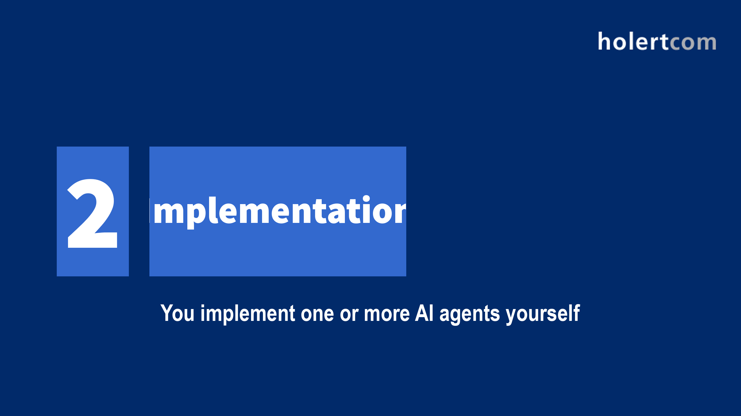 PMO AI Power Day Step 2 - Implementation
