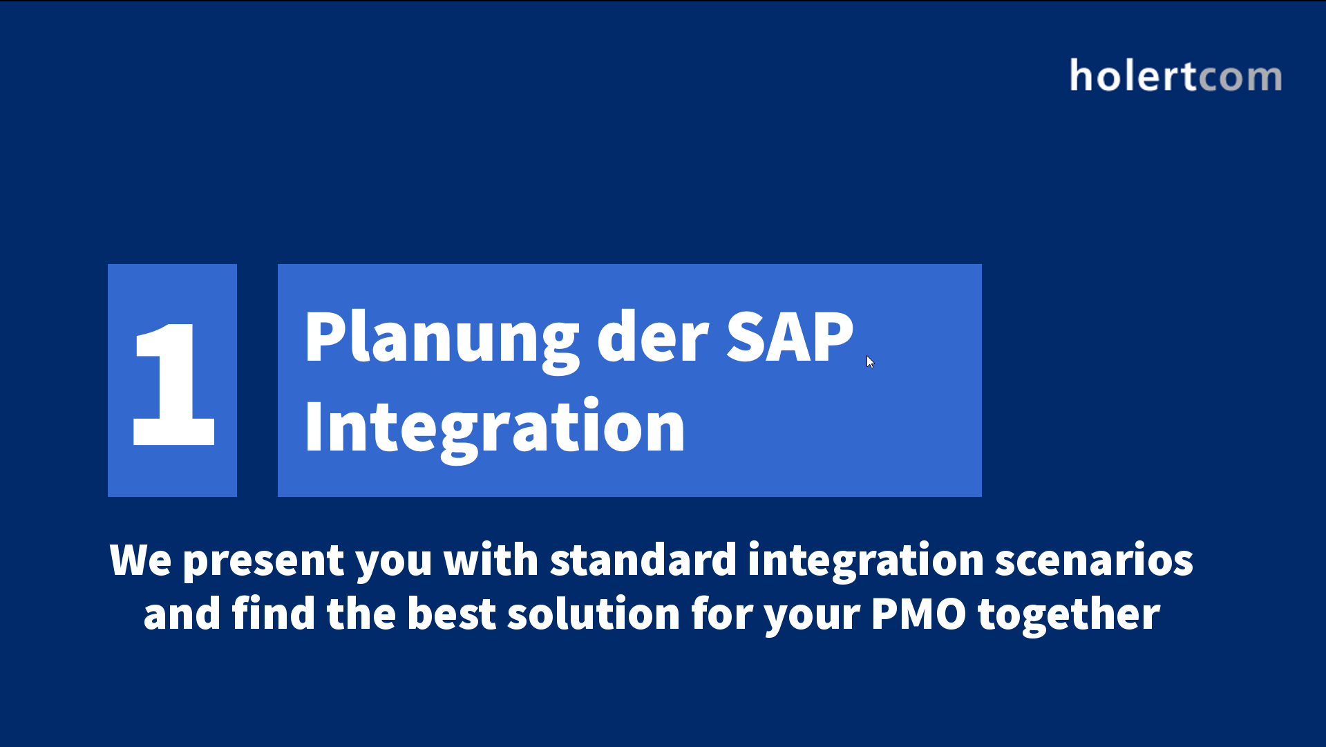 Holert-Power-Apps-PPM-SAP-Integration-Power-Platform-Step-1